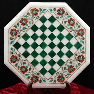 Marble Chess Board Modern Pietradura Multi Colour Chess Blocks