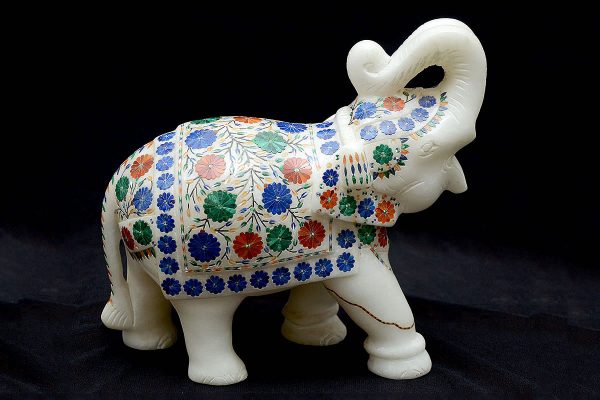 Elephant Statue 8 inch