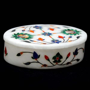 Oval Shape Fancy Box of 4/3 inch